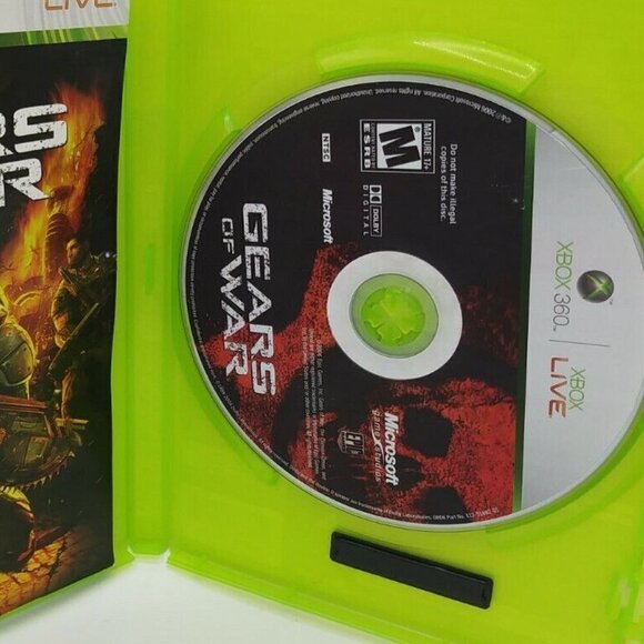 Gears of War 1 Microsoft Xbox 360 Complete & Tested Xbox Live 2006 - Picture 10 of 10